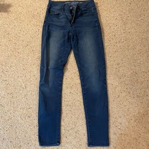 AEO super stretch hi-rise jegging